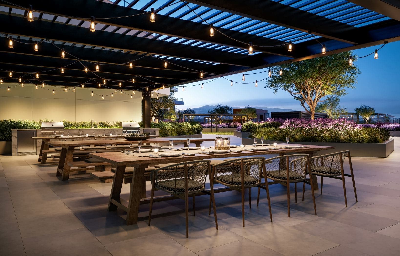 Alfresco Dining Area with Barbecue